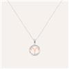 Stroili Collana Sunrise Acciaio Bicolore Bianco / Rosa Cubic Zirconia