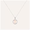 Stroili Collana Sunrise Acciaio Bicolore Bianco / Rosa Cubic Zirconia