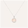 Stroili Collana Sunrise Acciaio Bicolore Bianco / Rosa Cubic Zirconia