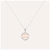 Stroili Collana Sunrise Acciaio Bicolore Bianco / Rosa Cubic Zirconia