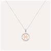 Stroili Collana Sunrise Acciaio Bicolore Bianco / Rosa Cubic Zirconia