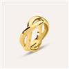 Stroili Anello Fascia Radiance Acciaio Dorato