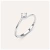 Stroili Anello Solitario Firmamenti Oro Bianco Diamante