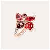 Stroili Anello Fantasia Violet Ottone Rosa Cristallo