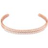 Stroili Bangle Romantic Shine Bijoux Rosa e Cristalli
