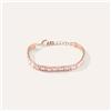 Stroili Bracciale Tennis Romantic Shine Metallo Rosa Cristallo