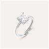 Stroili Anello Solitario Romantic Shine Metallo Cristallo
