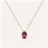 Stroili Collana Punto Luce Jasmine Oro Giallo Rodolite Diamante