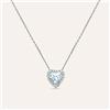 Stroili Collana Jasmine Oro Bianco Acquamarina Diamante
