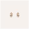Stroili Orecchini Lobo Punto Luce Jasmine Oro Rosa Morganite Diamante