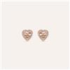 Stroili Orecchini Lobo Jasmine Oro Rosa Morganite Diamante