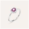 Stroili Anello Solitario Jasmine Oro Bianco Rodolite Diamante