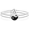 Stroili Bracciale Man Code Acciaio Cristallo