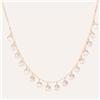 Stroili Collana Multi Punto Luce Romantic Shine Metallo Rosa Cristallo