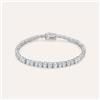 Stroili Bracciale Tennis Silver Elegance Argento Rodiato Cubic Zirconia
