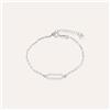 Stroili Bracciale Silver Shine Argento Rodiato Cubic Zirconia