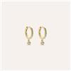 Stroili Orecchini A Cerchio Golden Dream Placcato Oro Giallo Cubic Zirconia