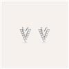 Stroili Orecchini Lobo Silver Shine Argento Rodiato Cubic Zirconia
