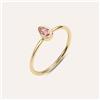 Stroili Anello Solitario Golden Dream Placcato Oro Giallo Cristallo