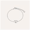 Stroili Bracciale Silver Moments Argento Rodiato Cubic Zirconia