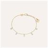 Stroili Bracciale Multi Punto Luce Golden Dream Placcato Oro Giallo Cubic Zirconia