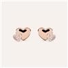 Stroili Orecchini Lobo Silver Moments Argento Rosa Cubic Zirconia