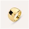 Stroili Anello Fascia Radiance Acciaio Dorato