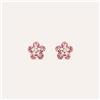 Stroili Orecchini Lobo Romantic Shine Ottone Rosa Cristallo