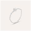 Stroili Anello Solitario Silver Elegance Argento Rodiato Cubic Zirconia