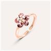 Stroili Anello Fantasia Romantic Shine Ottone Rosa Cristallo