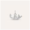 Stroili Pendente Saluti&Baci Gondola Love Beats Argento Rodiato