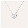 Stroili Collana Petali Oro Bianco Diamante