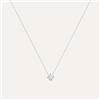 Stroili Collana Punto Luce Silver Elegance Argento Rodiato Cubic Zirconia