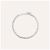 Stroili Bracciale Tennis Romantic Shine Metallo Cristallo