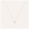 Stroili Collana Trilogy Silver Elegance Argento Rodiato Cubic Zirconia