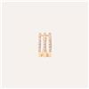 Stroili Ear Cuff Romantic Shine Metallo Rosa Cristallo