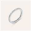 Stroili Anello Eternity Diamade Oro Bianco Diamante Lab-Grown