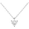 Stroili Collana Punto Luce Diamade Oro Bianco Diamante Lab-Grown