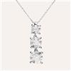 Stroili Collana Trilogy Petali Oro Bianco Diamante