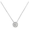 Stroili Collana Punto Luce Diamade Oro Bianco Diamante Lab-Grown