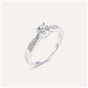 Stroili Anello Solitario Silver Elegance Argento Rodiato Cubic Zirconia