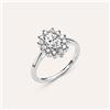 Stroili Anello Fantasia Diamade Oro Bianco Diamante Lab-Grown