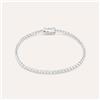 Stroili Bracciale Tennis Diamade Oro Bianco Diamante Lab-Grown