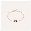 Stroili Bracciale Violet Ottone Rosa Cristallo