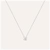 Stroili Collana Punto Luce Diamade Oro Bianco Diamante Lab-Grown