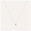 Stroili Collana Punto Luce Diamade Oro Bianco Diamante Lab-Grown