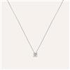 Stroili Collana Punto Luce Diamade Oro Bianco Diamante Lab-Grown