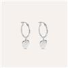 Stroili Orecchini A Cerchio Silver Collection Argento Rodiato