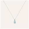 Stroili Collana Doppio Punto Luce Diamade Oro Bianco Diamante Lab-Grown