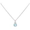 Stroili Collana Doppio Punto Luce Diamade Oro Bianco Diamante Lab-Grown